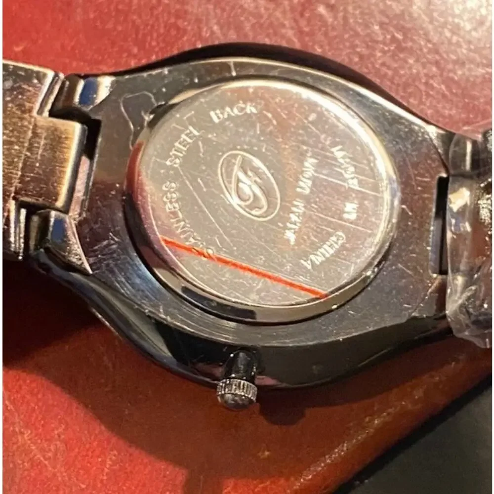 Men's 38mm Black Fondini Collection Watch, New